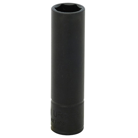 Urrea 1/4" drive 6-pt deep impact socket 12MM 6512HM
